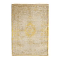Tapis Medallion, Grey Yellow De Poortere galerie alréenne auray 56