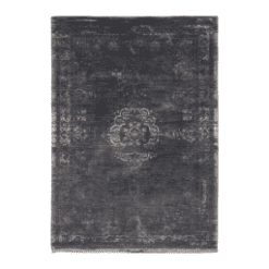 Tapis Medallion, Mineral Black De Poortere galerie alréenne auray 56