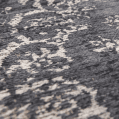 Tapis Medallion, Mineral Black De Poortere galerie alréenne auray 56