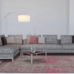 Tapis Medallion, Pink Flash De Poortere galerie alréenne auray 56