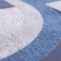 Tapis Module, Camel Blue De Poortere galerie alréenne auray 56