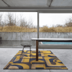 Tapis Module, Yellow Meyer De Poortere galerie alréenne auray 56