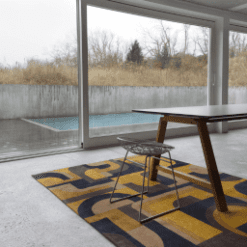 Tapis Module, Yellow Meyer De Poortere galerie alréenne auray 56