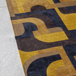 Tapis Module, Yellow Meyer De Poortere galerie alréenne auray 56