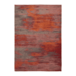 Tapis Monetti, Hibiscus Red De Poortere galerie alréenne auray 56