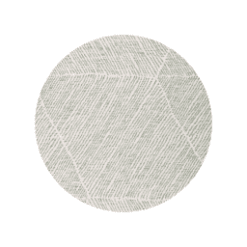 Tapis rond Mozambique, Vert Idaho galerie alréenne auray 56