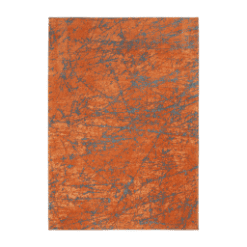 Tapis Stellar, Orange De Poortere galerie alréenne auray 56