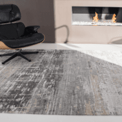 Tapis Streaks, Coney Grey De Poortere galerie alréenne auray 56