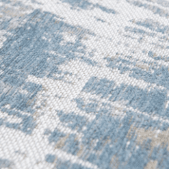 Tapis Streaks, Long Island Blue De Poortere galerie alréenne auray 56