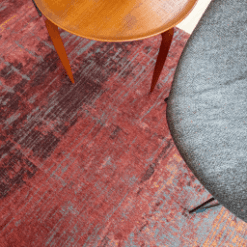 Tapis Streaks, Nassau Red De Poortere galerie alréenne auray 56