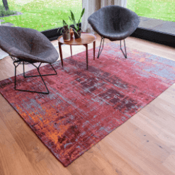 Tapis Streaks, Nassau Red De Poortere galerie alréenne auray 56