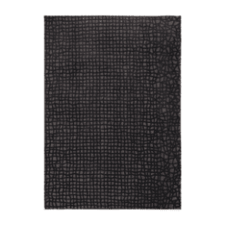 Tapis Trammel, Oppian Black De Poortere galerie alréenne auray 56