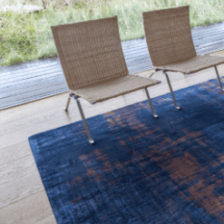 Tapis Venetian Dust, Sunset Blue De Poortere galerie alréenne auray 56