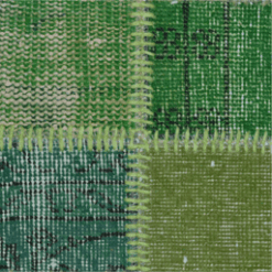 Tapis Vintage, Green Idaho galerie alréenne auray 56