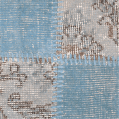 Tapis Vintage, Light Blue Idaho galerie alréenne auray 56