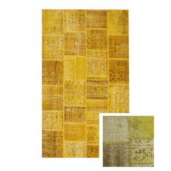 Tapis Vintage, Yellow Idaho galerie alréenne auray 56