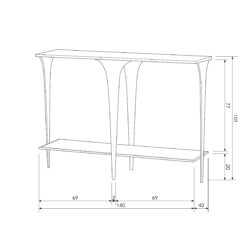 Console Antique - De Eekhoorn galerie alréenne auray 56
