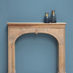 console cheminée en bois - Chehoma galerie alréenne auray 56