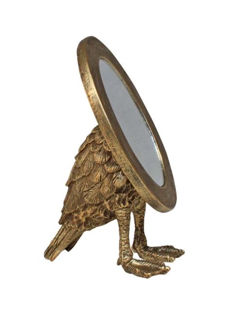 miroir ovale pieds palmés - Chehoma galerie alréenne auray 56