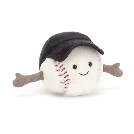 Peluche Balle de baseball - Jellycat galerie alréenne auray 56