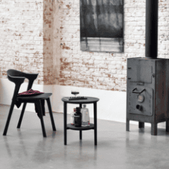 Table d'appoint Bok chêne noir - Ethnicraft galerie alréenne auray 56