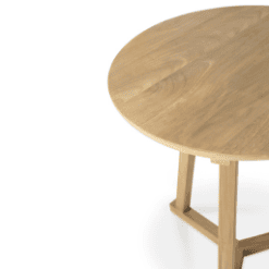 Table d'appoint Tripod chêne - Ethnicraft galerie alréenne auray 56