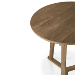 Table d'appoint Tripod teck - Ethnicraft galerie alréenne auray 56