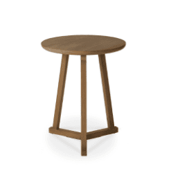 Table d'appoint Tripod teck - Ethnicraft galerie alréenne auray 56