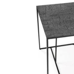 Table d'appoint Triptic Black - Ethnicraft galerie alréenne auray 56