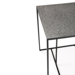 Table d'appoint Triptic Taupe - Ethnicraft galerie alréenne auray 56