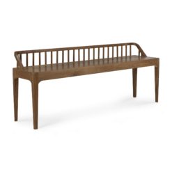 Banc Spindel teck - Ethnicraft galerie alréenne auray 56