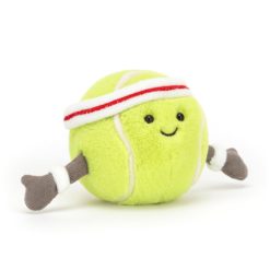 Peluche balle de tennis - Jellycat galerie alréenne auray 56