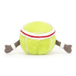 Peluche balle de tennis - Jellycat galerie alréenne auray 56