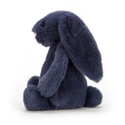 Peluche Lapin, bleu marine - Jellycat galerie alréenne auray 56