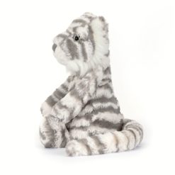 Peluche tigre blanc assis - Jellycat galerie alréenne auray 56