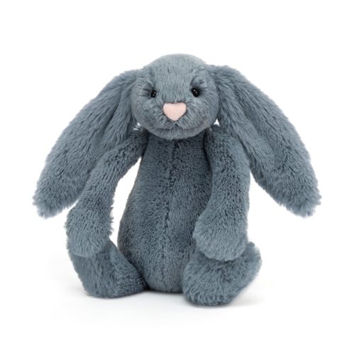 Peluche Lapin, bleu gris - Jellycat galerie alréenne auray 56