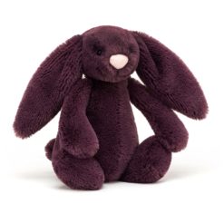 Peluche Lapin, prune - Jellycat galerie alréenne auray 56