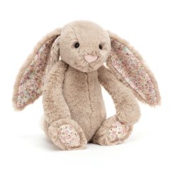 Peluche Lapin fleuri, beige - Jellycat galerie alréenne auray 56