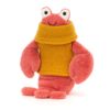Peluche langoustine avec un pull - Jellycat galerie alréenne auray 56