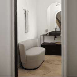 Canapé bolero, pied rond, R2125 - Mobitec galerie alréenne auray 56