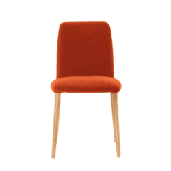 Chaise Rob C0110 rouge - Mobitec galerie alréenne auray 56