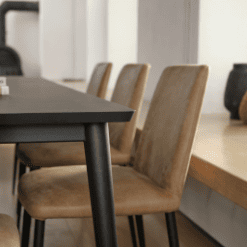 Chaise Rob C0310 cuir - Mobitec galerie alréenne auray 56