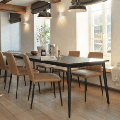 Chaise Rob C0310 cuir - Mobitec galerie alréenne auray 56