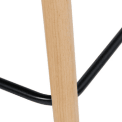 Chaise bar tiago gris - Zago galerie alréenne auray 56