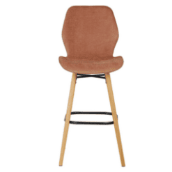 Chaise de haute, marron nèfle - Zago galerie alréenne auray 56