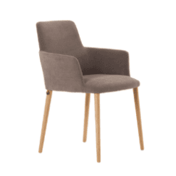 Chaise de table Rob C0210 taupe - Mobitec galerie alréenne auray 56