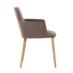 Chaise de table Rob C0210 taupe - Mobitec galerie alréenne auray 56