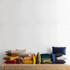 Coussin Fara, coloris / photo - SDE Vivaraise galerie alréenne auray 56