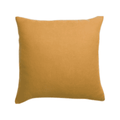 Coussin Zeff ocre - SDE Vivaraise galerie alréenne auray 56