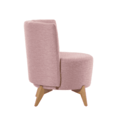 Fauteuil Bolero, pieds bois, RO118 - Mobitec galerie alréenne auray 56